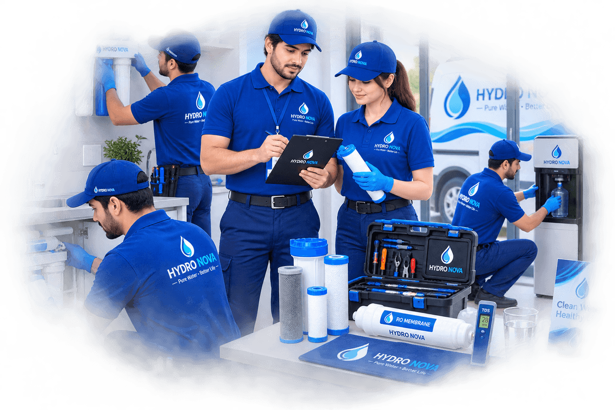 HydroNova Water Filtration Installation and Support